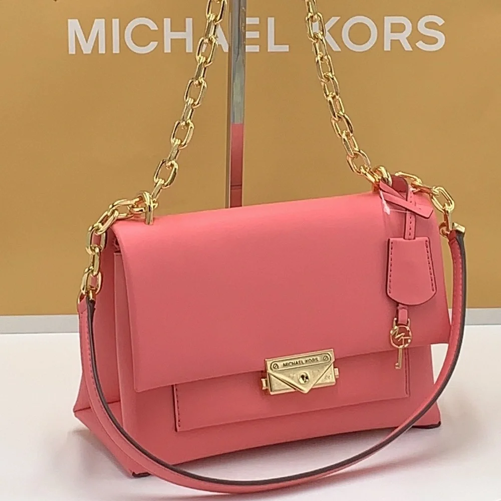 MICHAEL KORS
Cece Medium Flap Faux Leather PKT
Shoulder Satchel Crossbody Bag - Picture 9 of 16